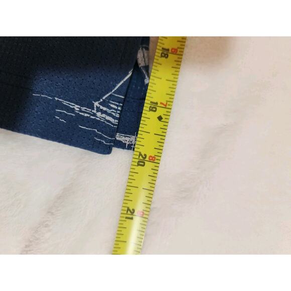 Croft & Barrow Quick Dry Shirt Mens 2XL XXL Blue Short Sleeve Gorpcore Ships - Picture 7 of 12